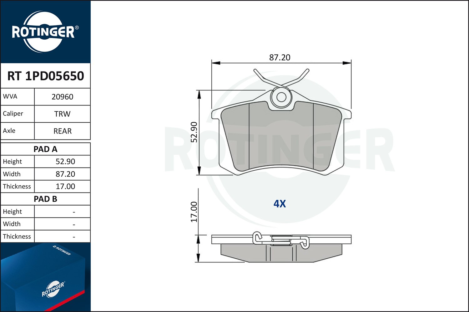 ROTINGER RT 1PD05650