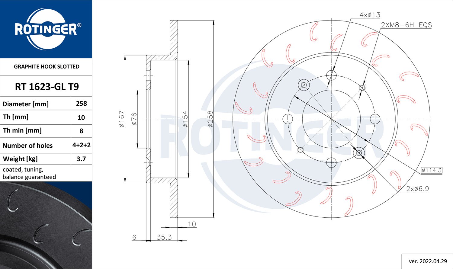 ROTINGER RT 1623-GL T9