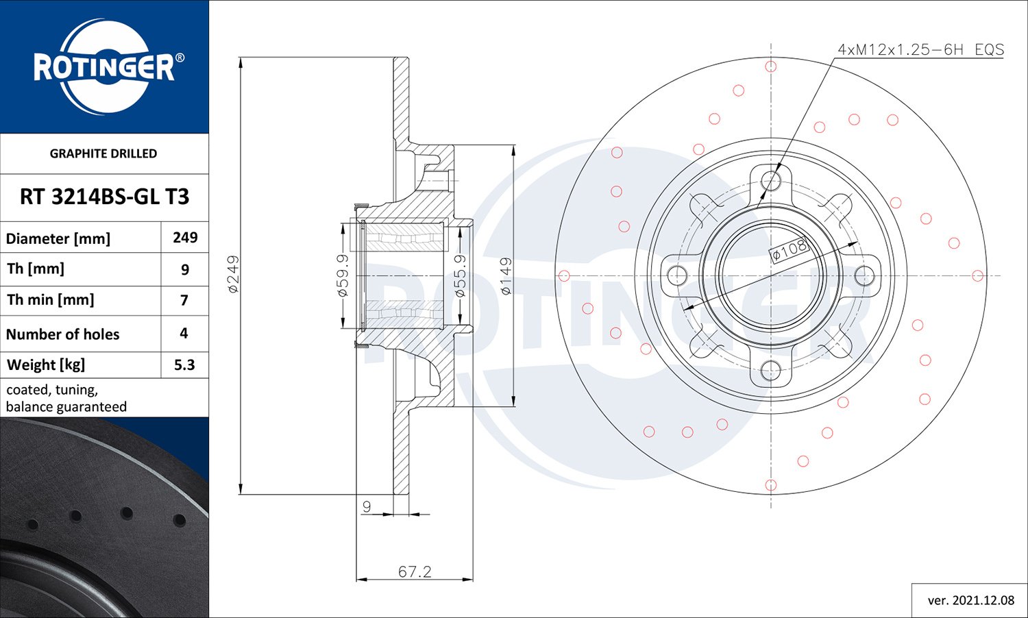 ROTINGER RT 3214BS-GL T3