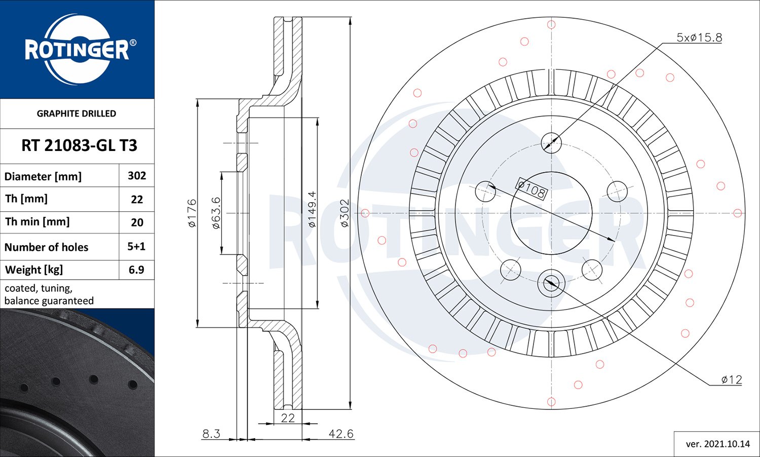 ROTINGER RT 21083-GL T3