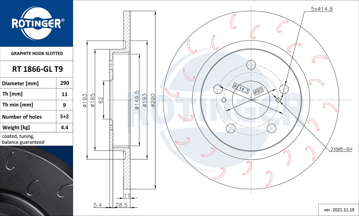 ROTINGER RT 1866-GL T9 ROTINGER RT 1866-GL T9