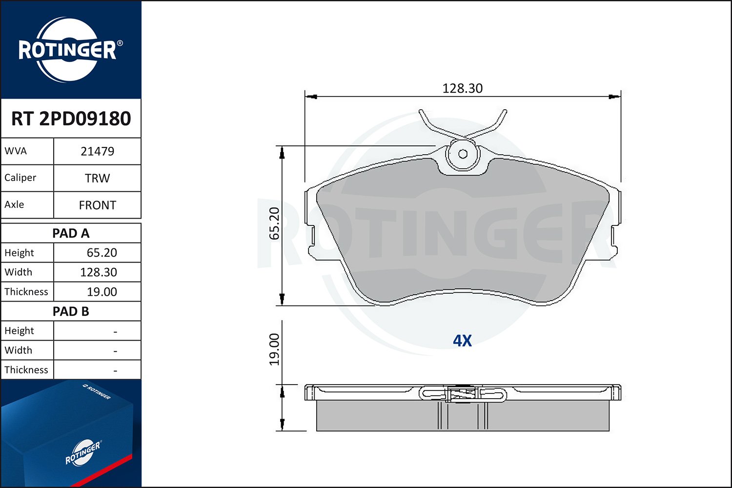 ROTINGER RT 2PD09180