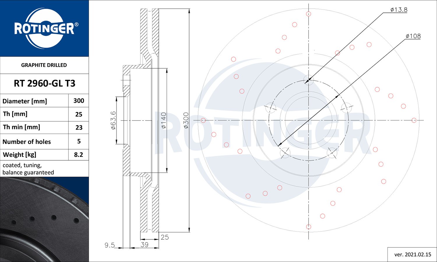 ROTINGER RT 2960-GL T3