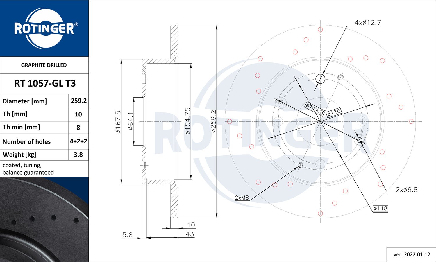 ROTINGER RT 1057-GL T3