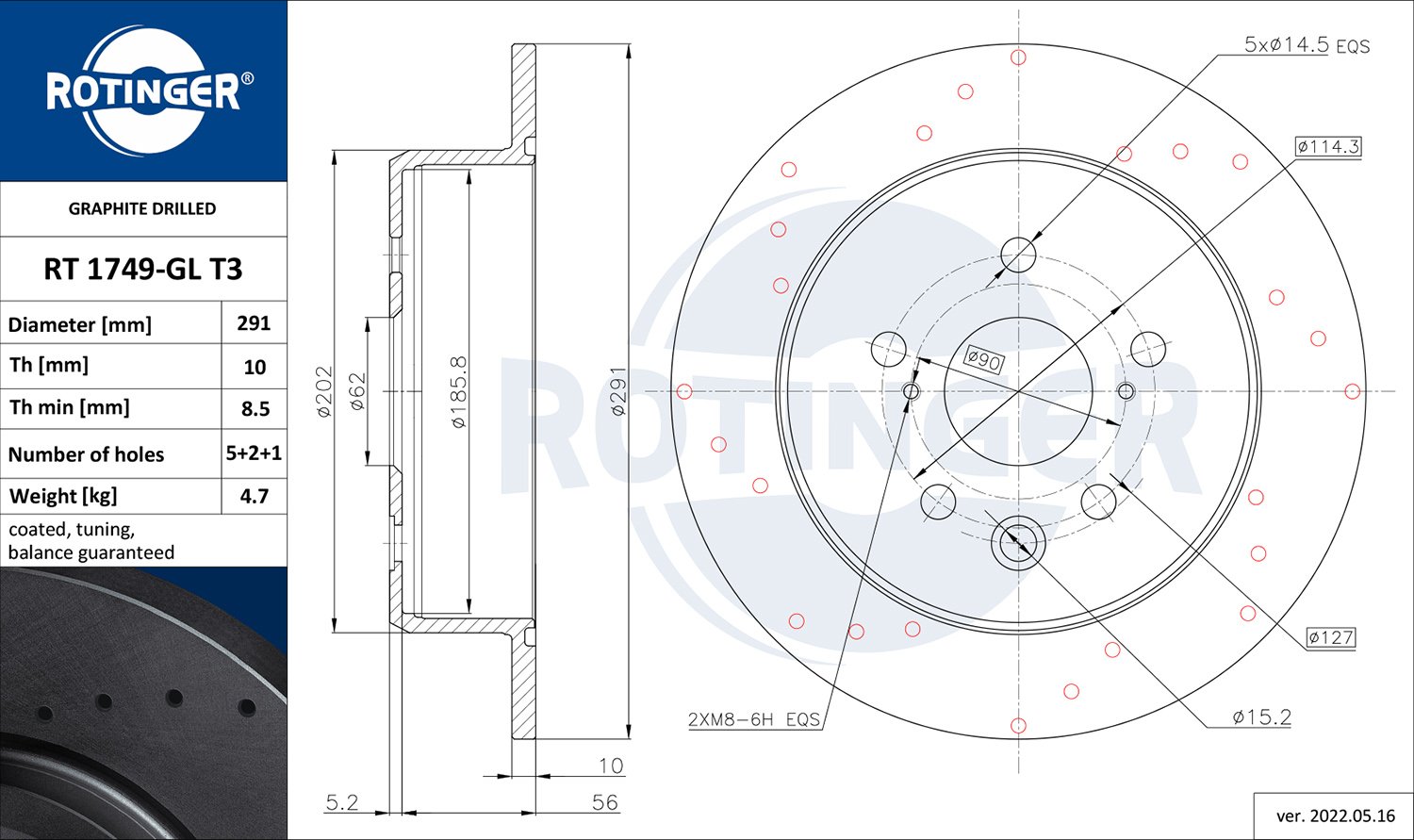 ROTINGER RT 1749-GL T3