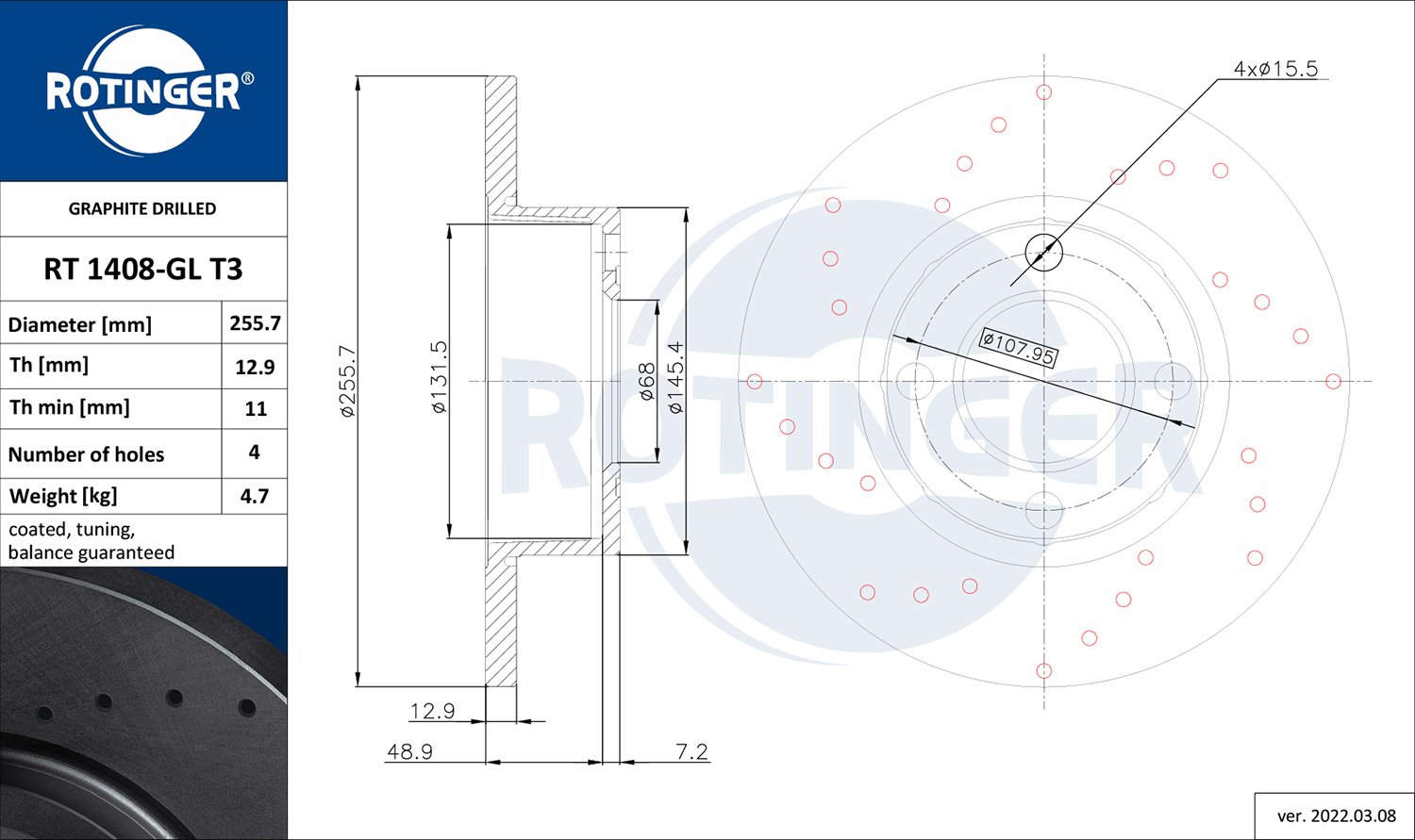 ROTINGER RT 1408-GL T3