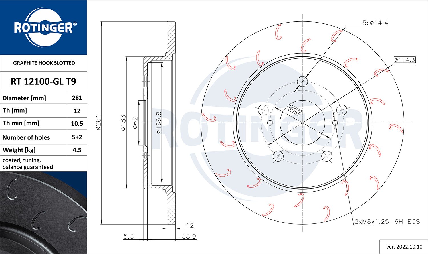 ROTINGER RT 12100-GL T9