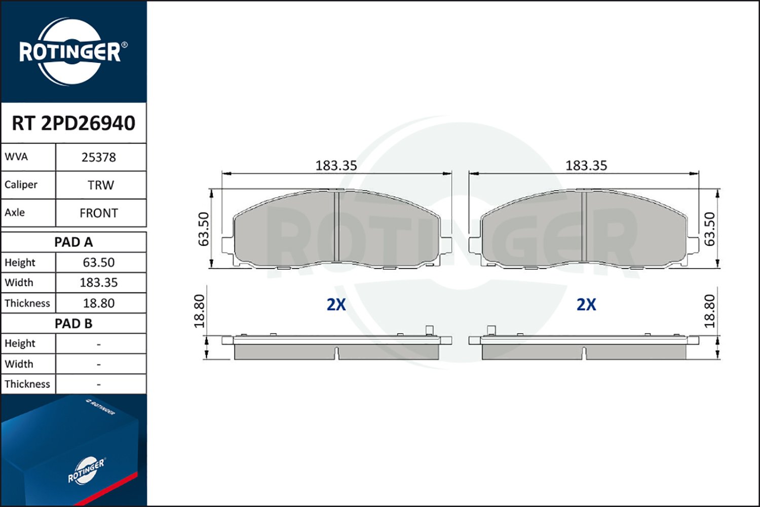 ROTINGER RT 2PD26940