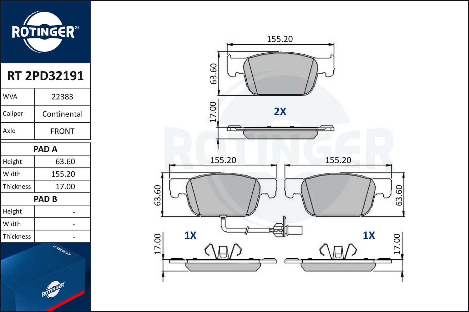 ROTINGER RT 2PD32191