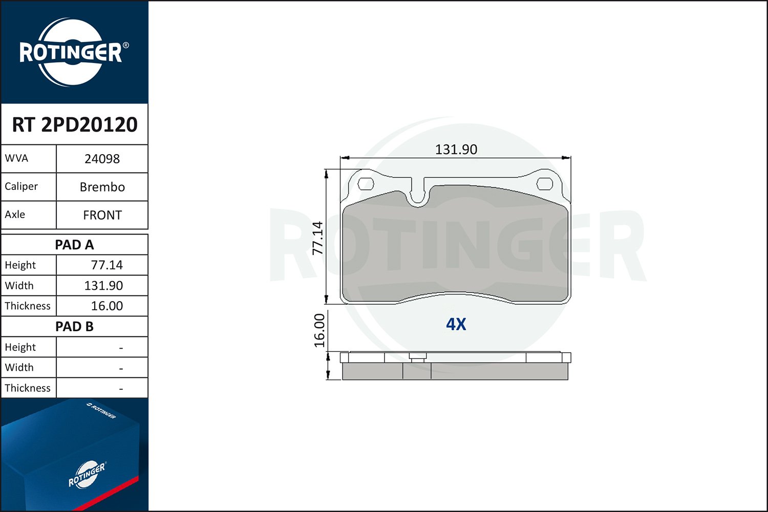 ROTINGER RT 2PD20120