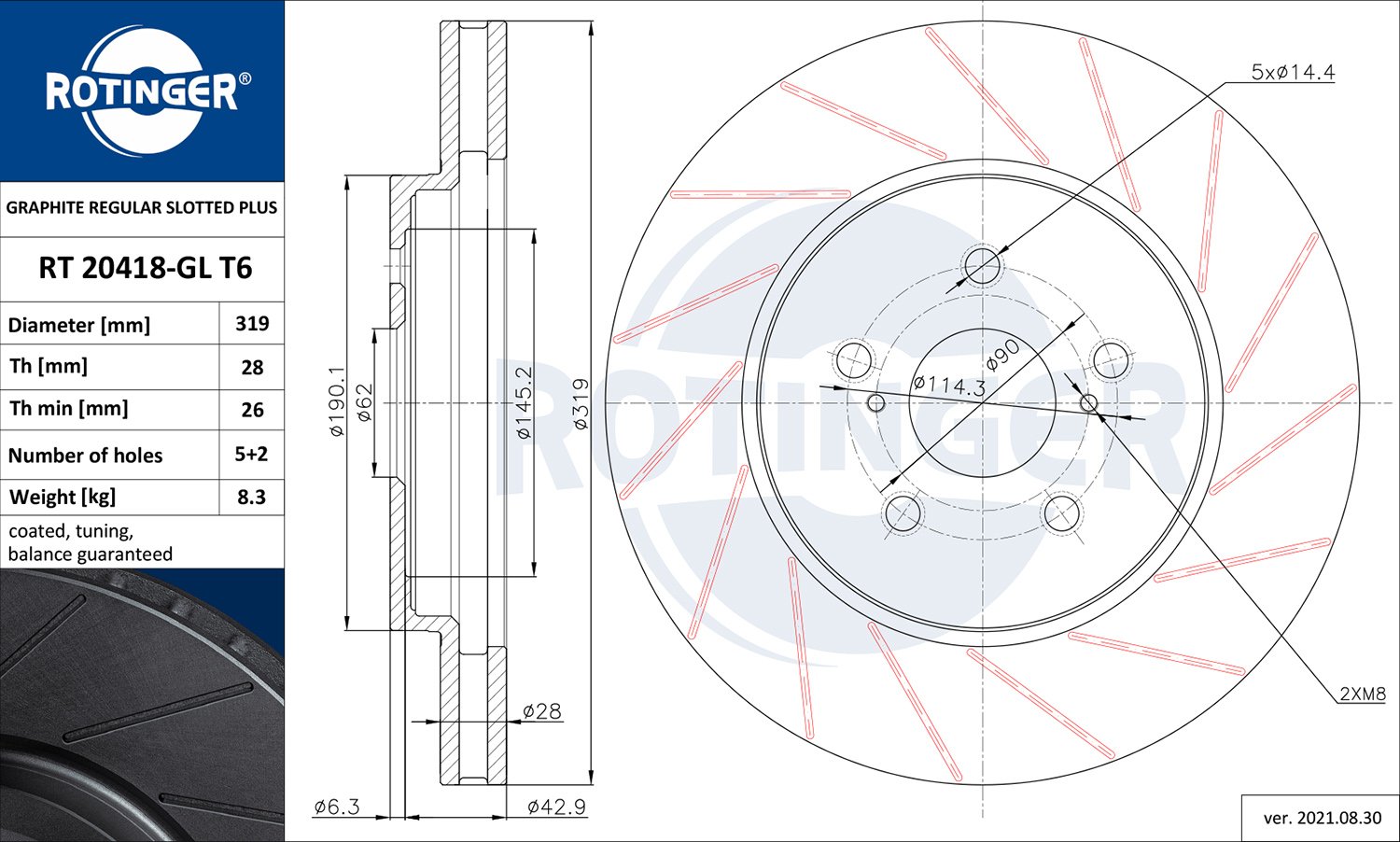 ROTINGER RT 20418-GL T6