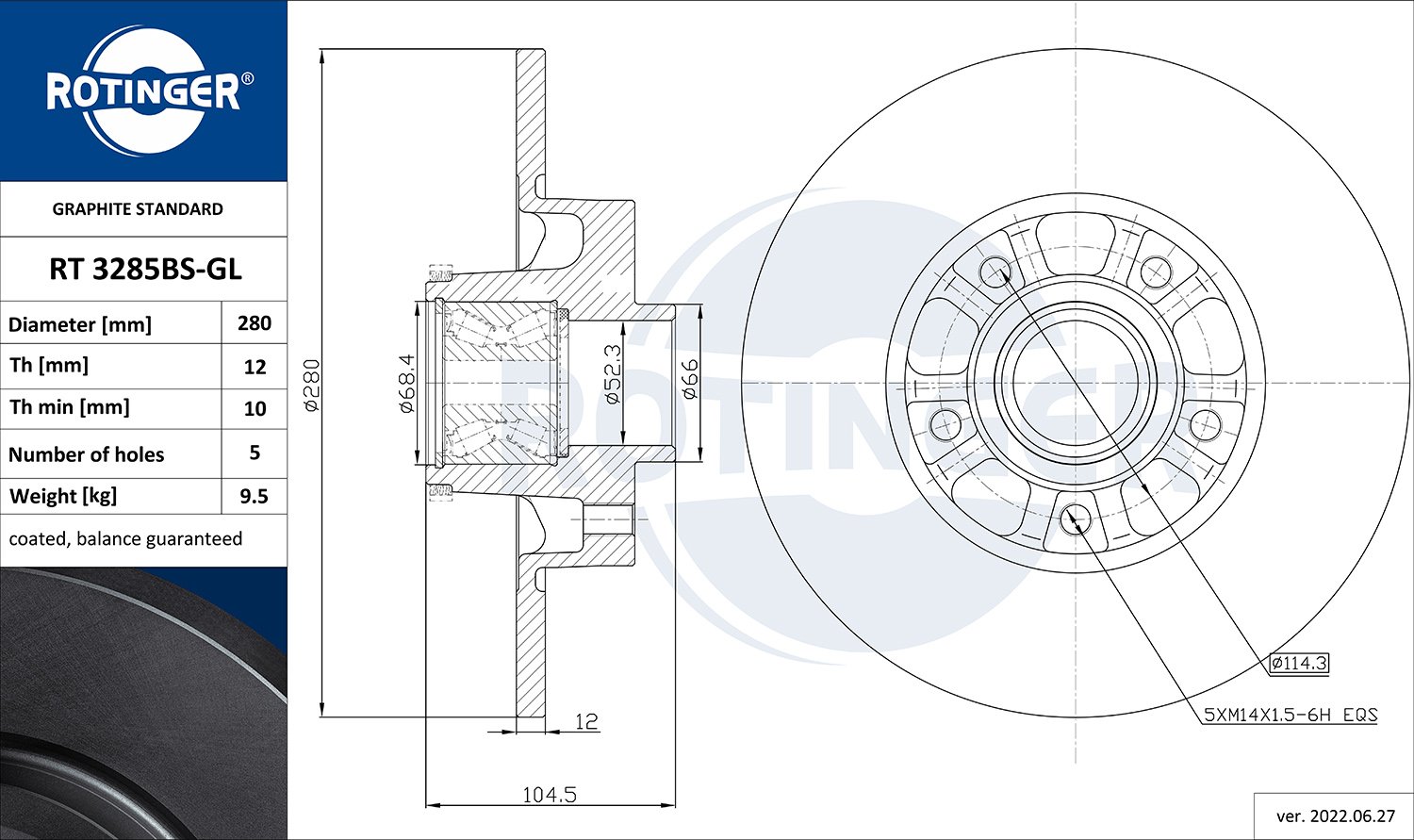 ROTINGER RT 3285BS-GL