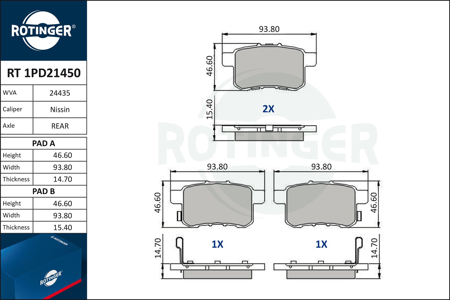 ROTINGER RT 1PD21450