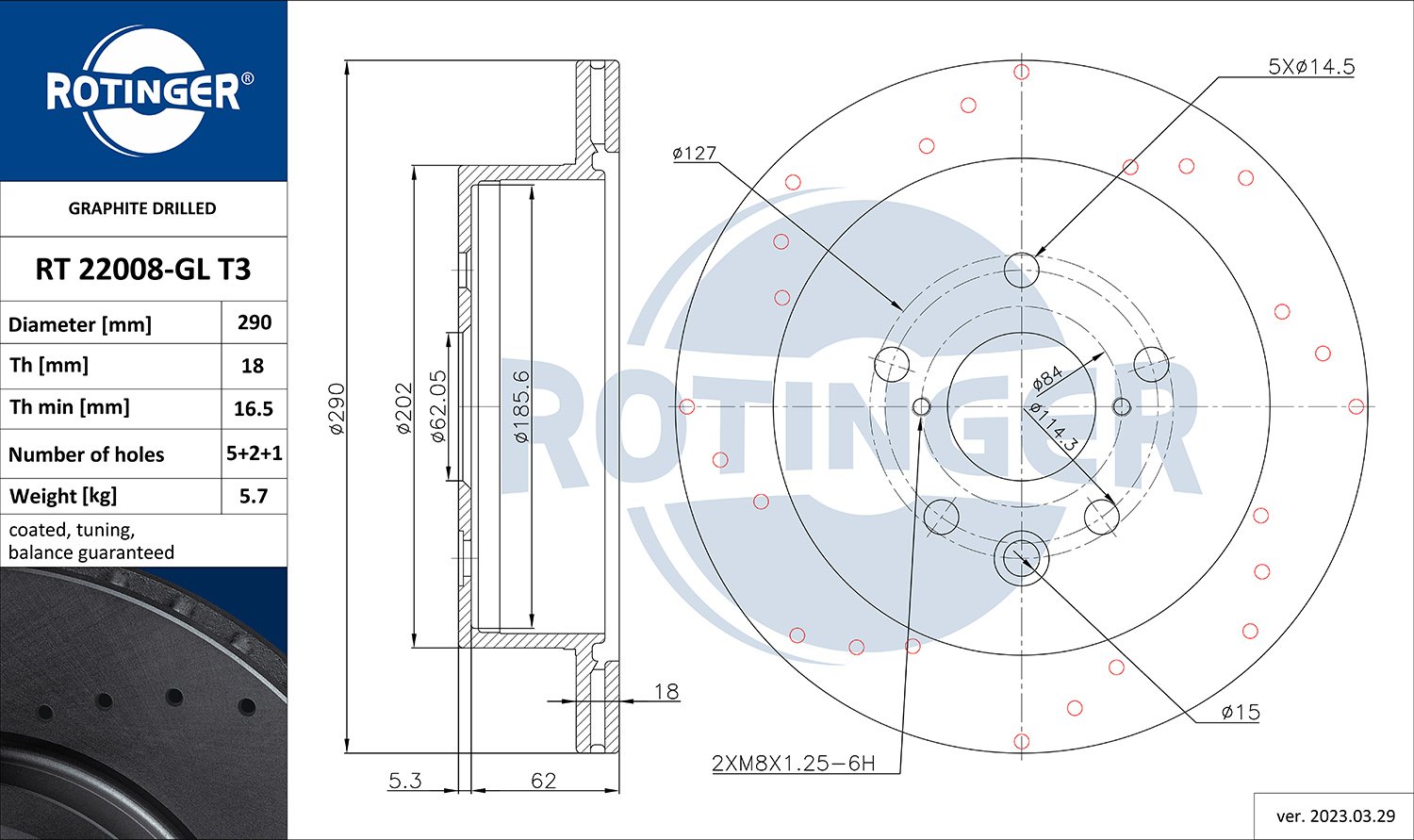 ROTINGER RT 22008-GL T3 ROTINGER RT 22008-GL T3
