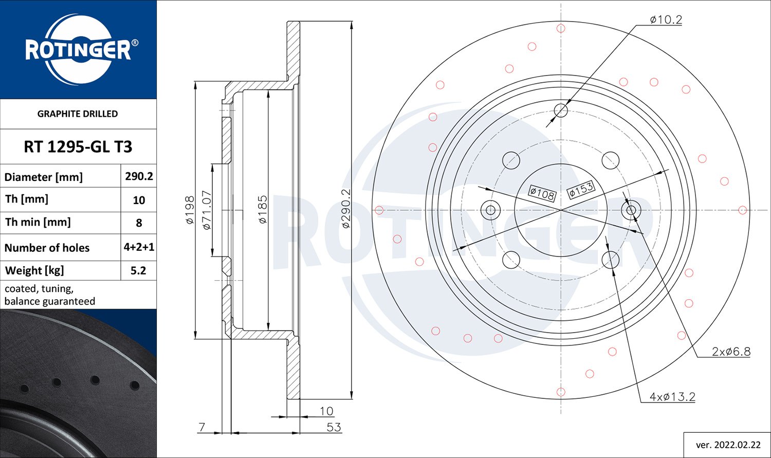 ROTINGER RT 1295-GL T3