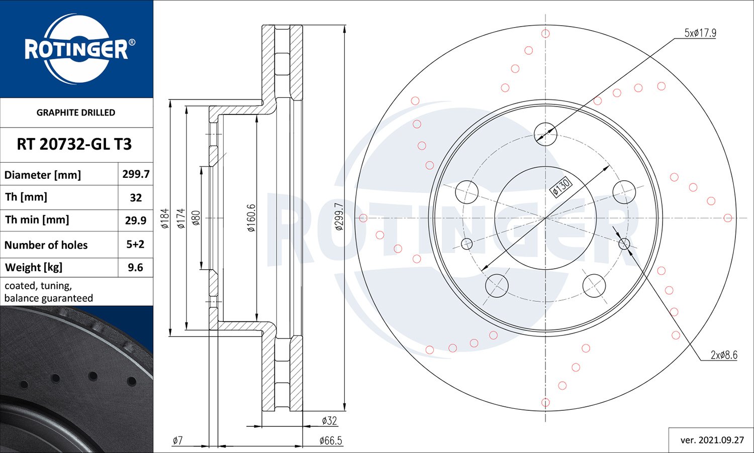 ROTINGER RT 20732-GL T3 ROTINGER RT 20732-GL T3