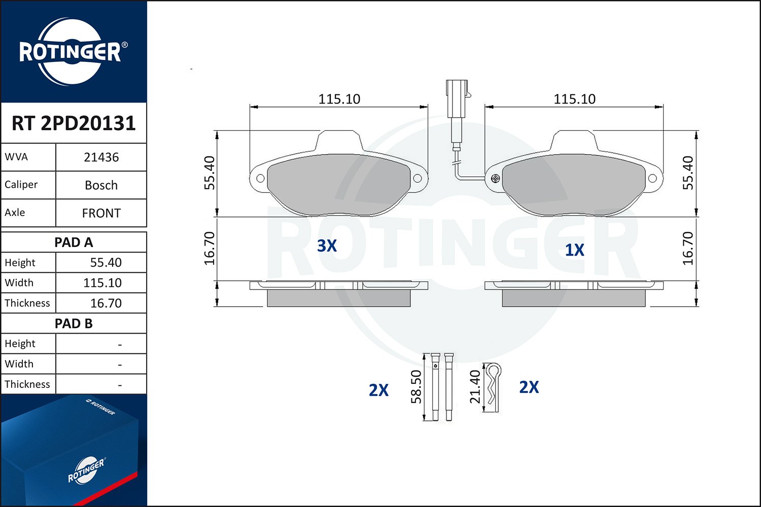 ROTINGER RT 2PD20131