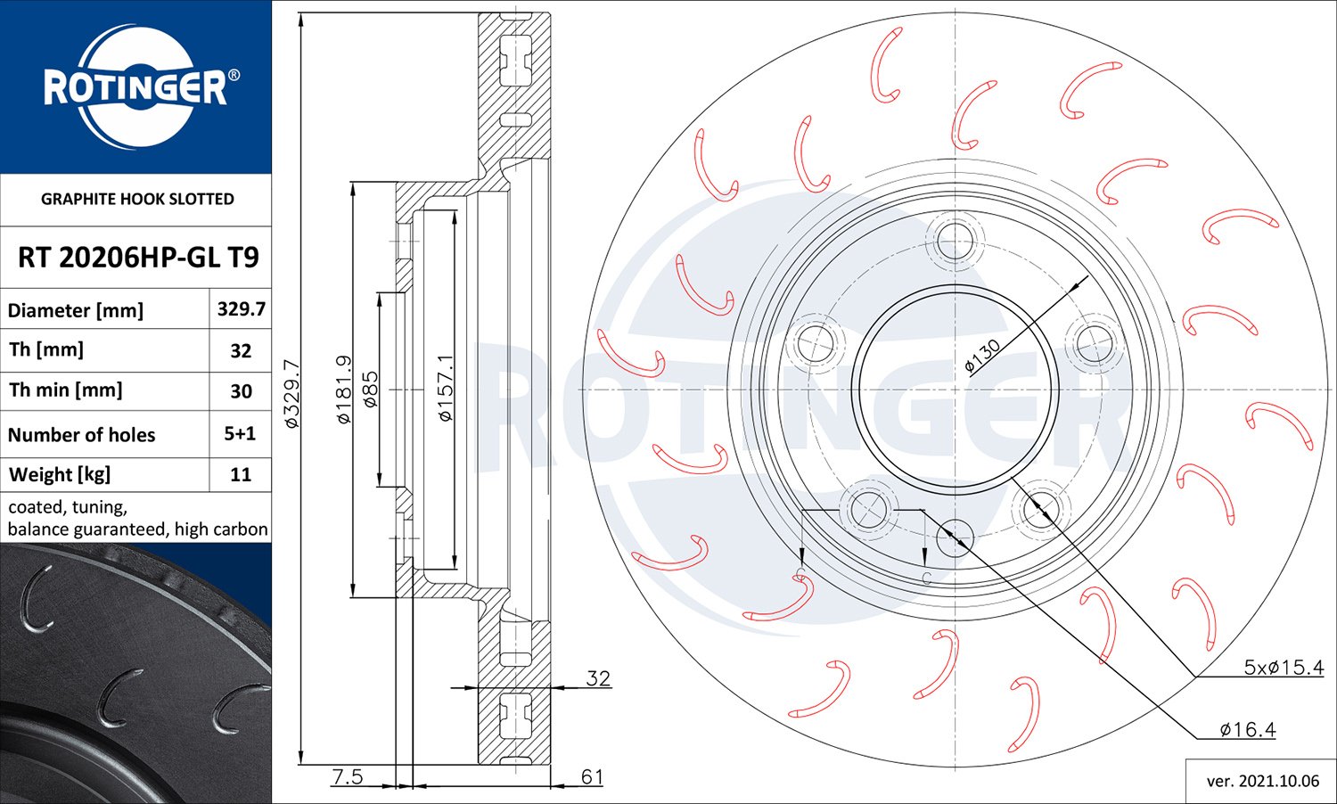 ROTINGER RT 20206HP-GL T9