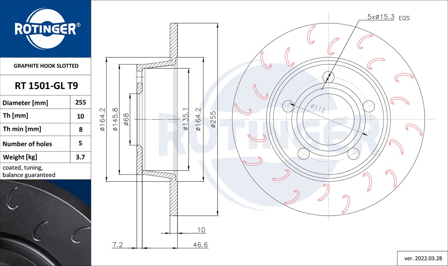 ROTINGER RT 1501-GL T9 ROTINGER RT 1501-GL T9