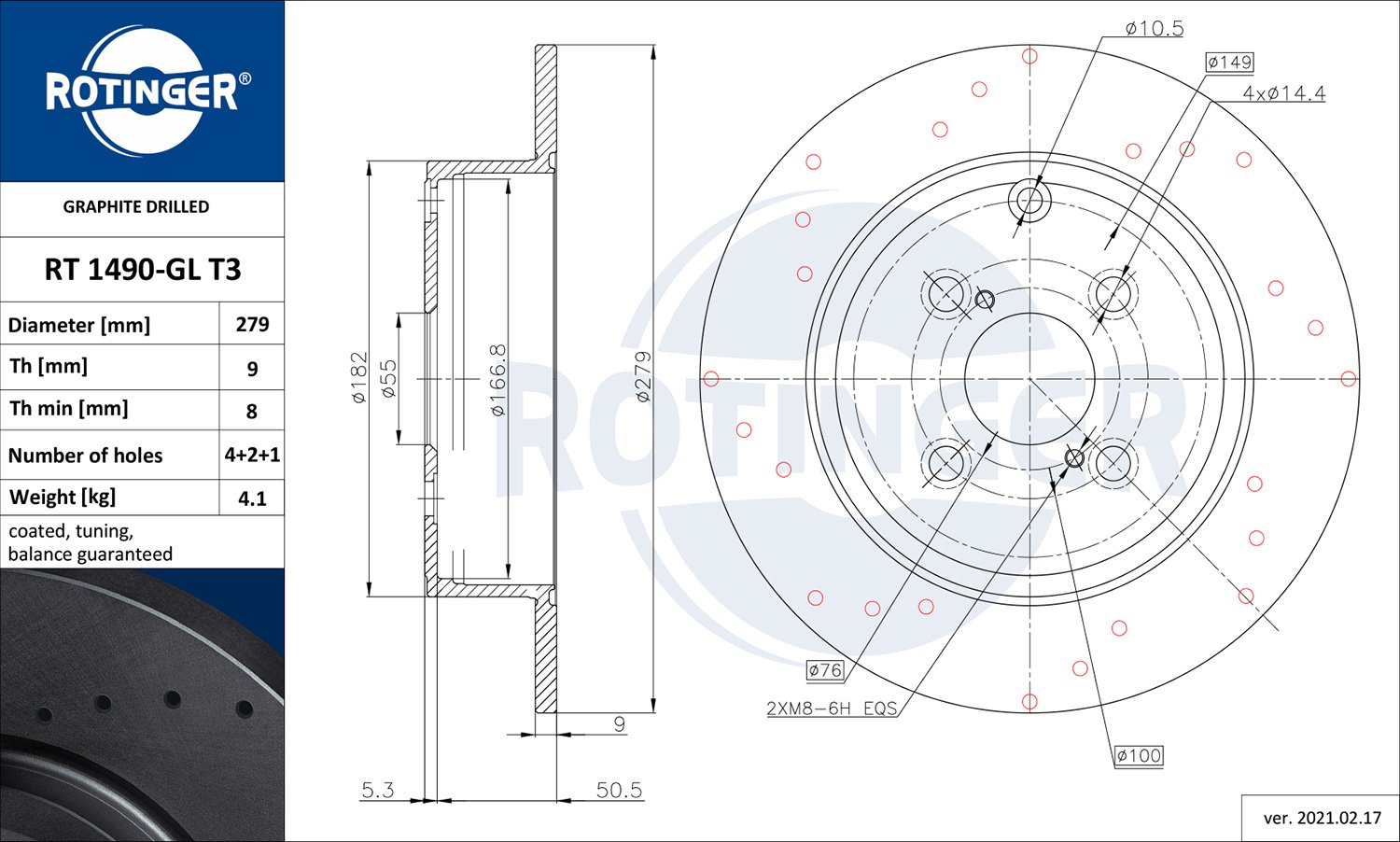 ROTINGER RT 1490-GL T3 ROTINGER RT 1490-GL T3