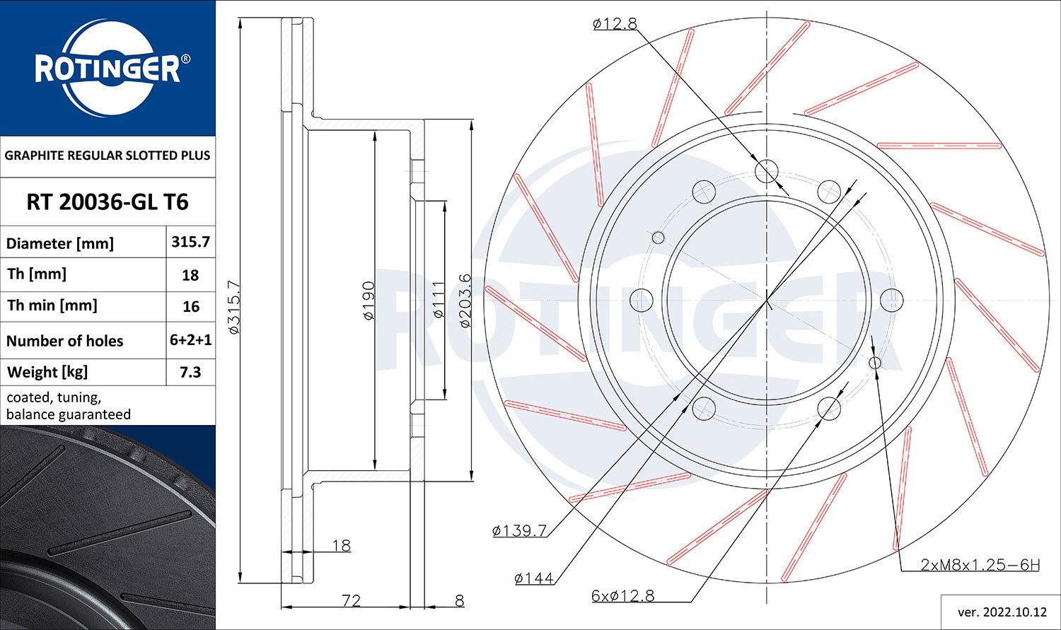 ROTINGER RT 20036-GL T6