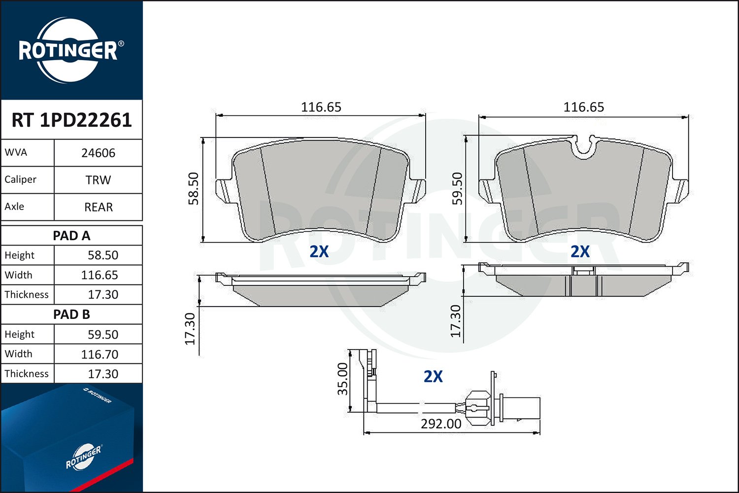 ROTINGER RT 1PD22261