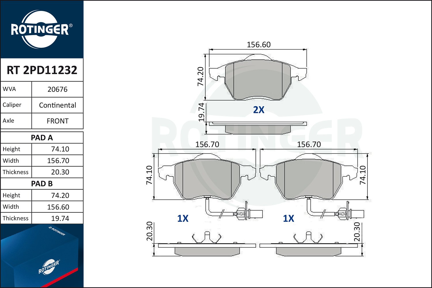 ROTINGER RT 2PD11232