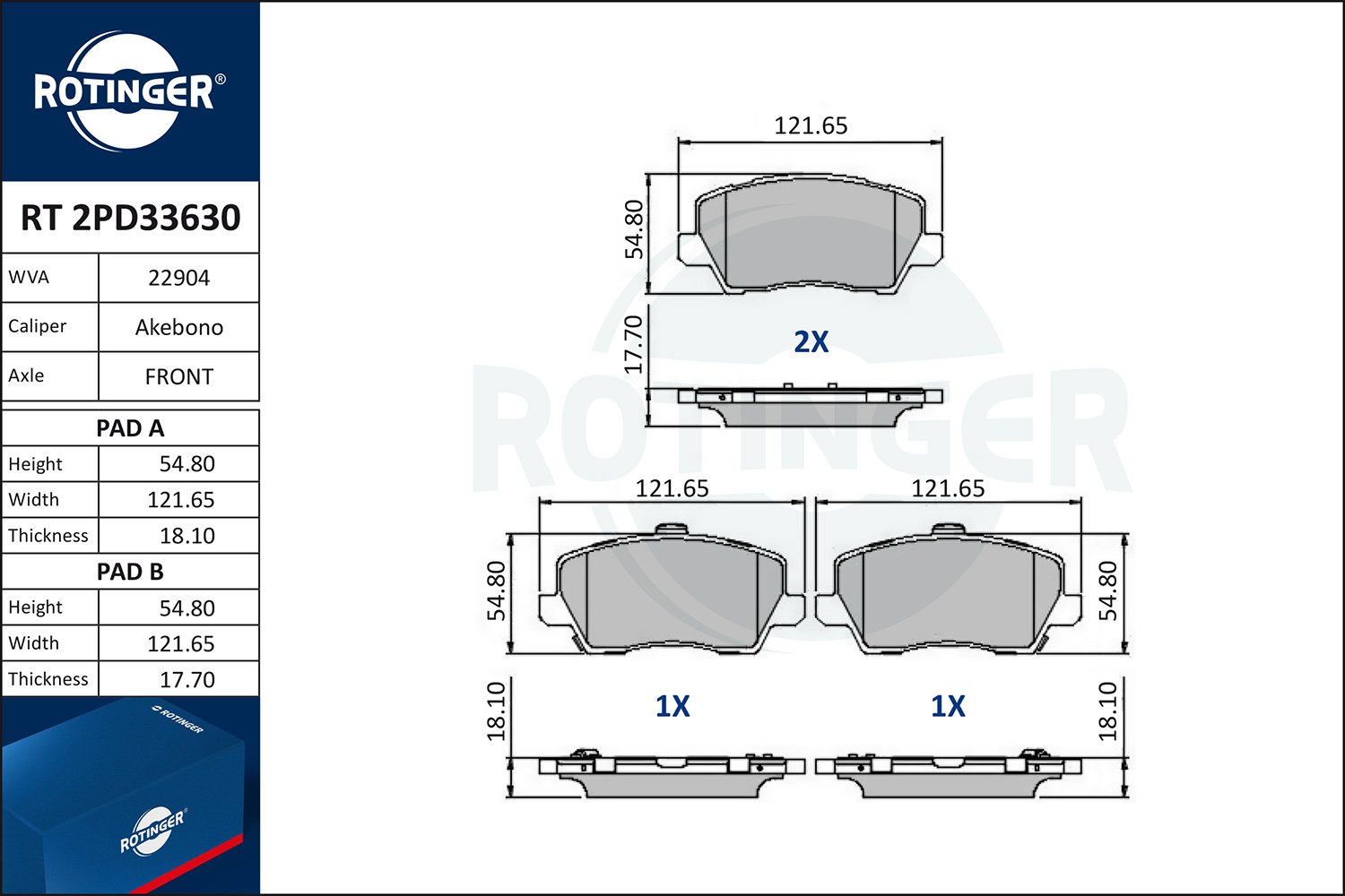 ROTINGER RT 2PD33630