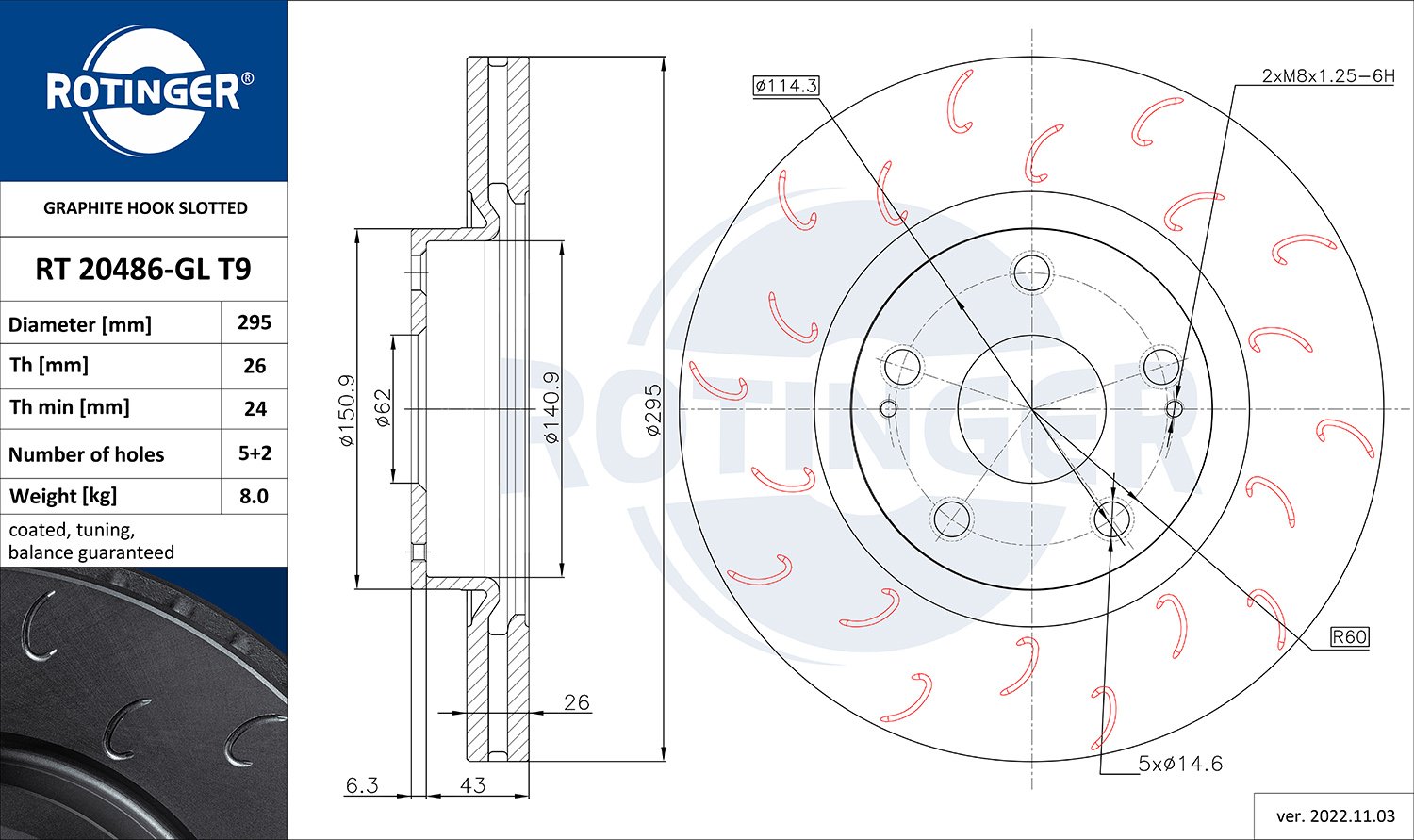 ROTINGER RT 20486-GL T9 ROTINGER RT 20486-GL T9