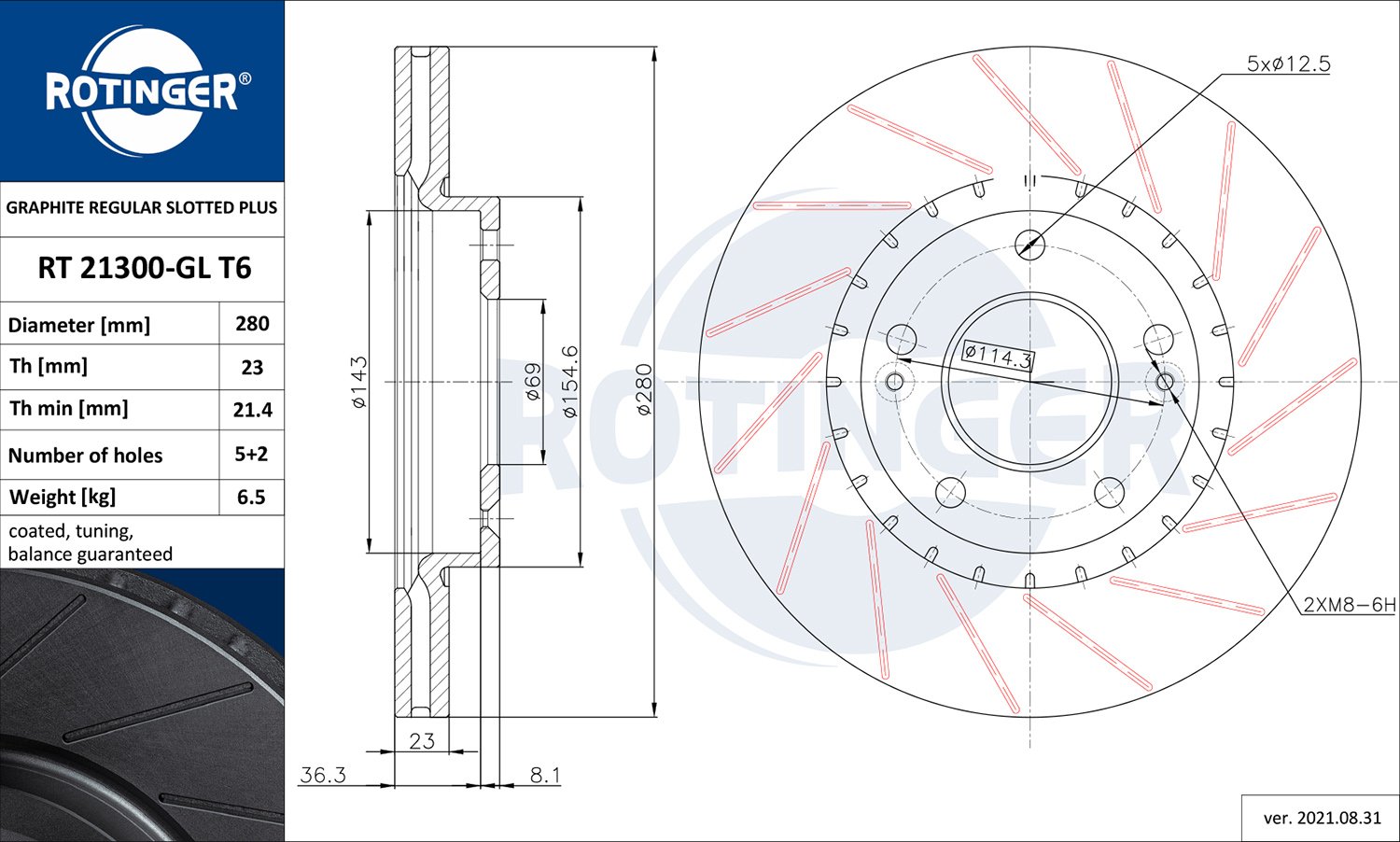 ROTINGER RT 21300-GL T6