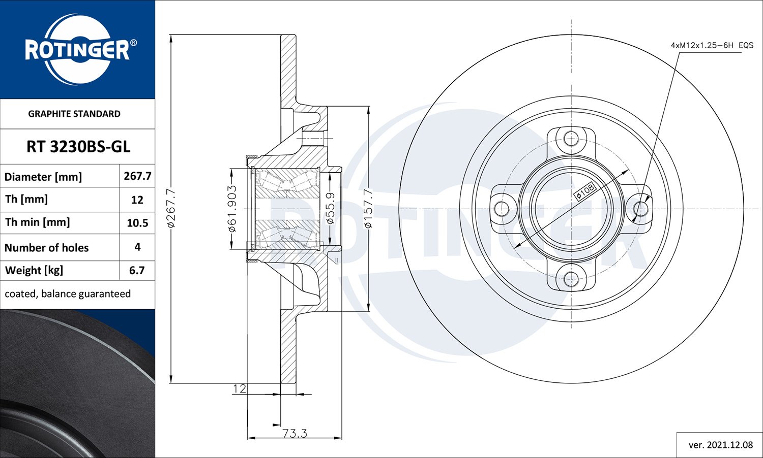 ROTINGER RT 3230BS-GL