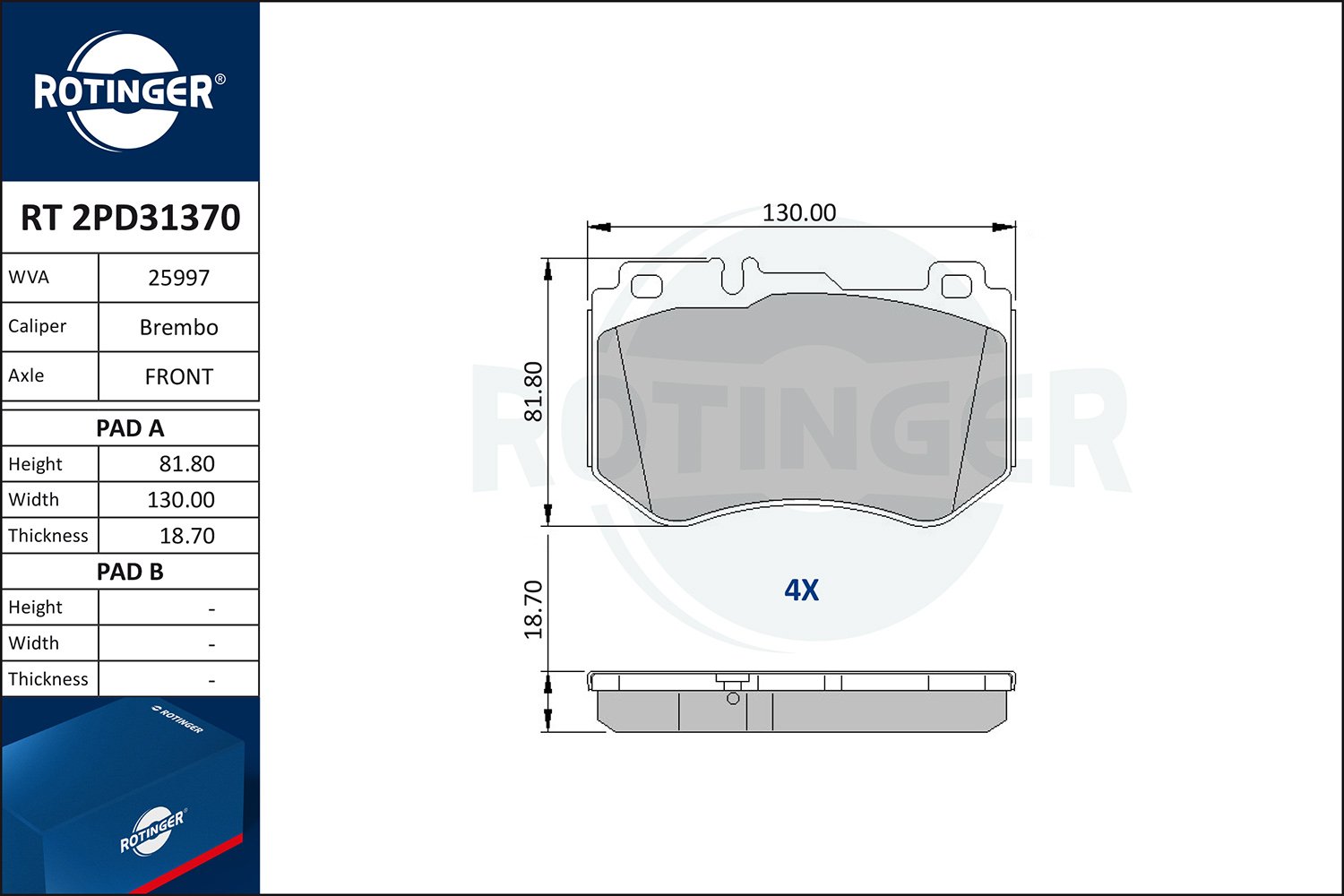 ROTINGER RT 2PD31370