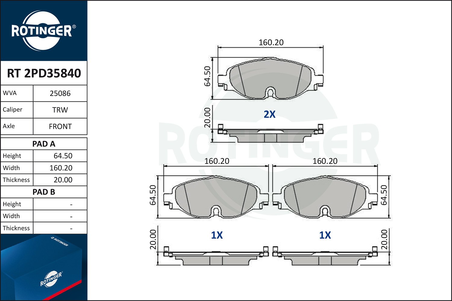 ROTINGER RT 2PD35840