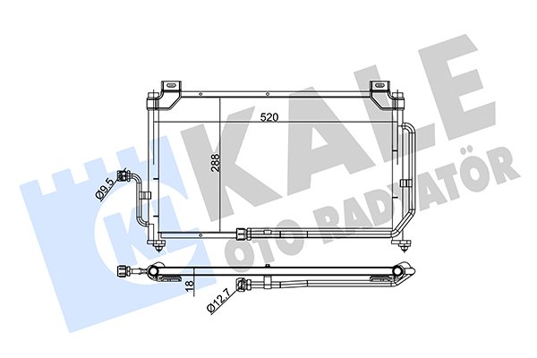 KALE OTO RADYATÖR 345175