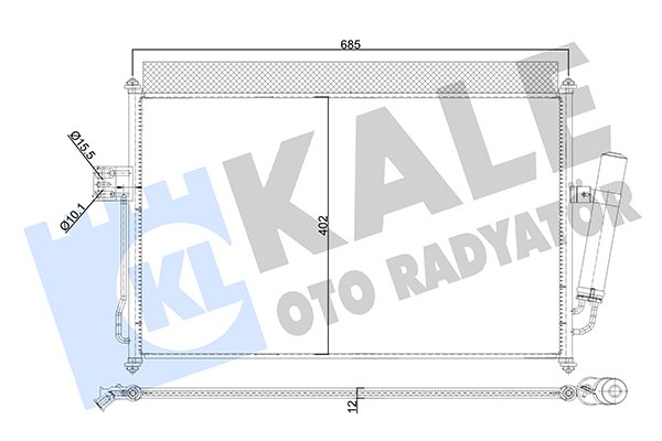 KALE OTO RADYATÖR 354030