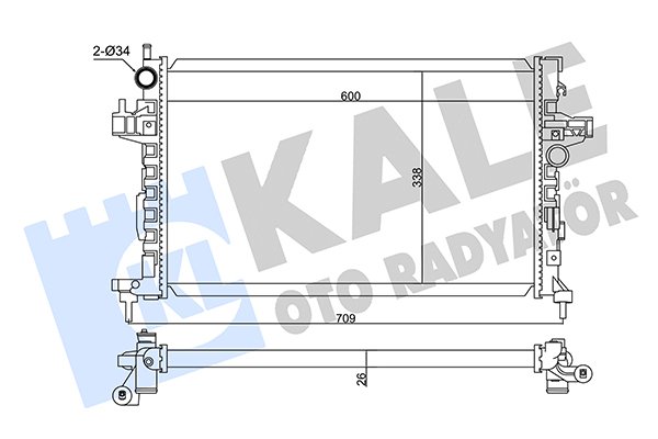 KALE OTO RADYATÖR 347495