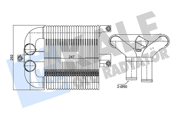 KALE OTO RADYATÖR 350945
