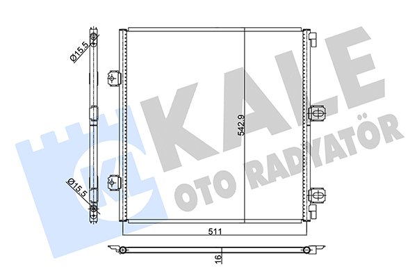 KALE OTO RADYATÖR 350425