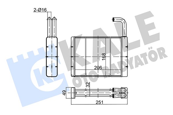 KALE OTO RADYATÖR 356220