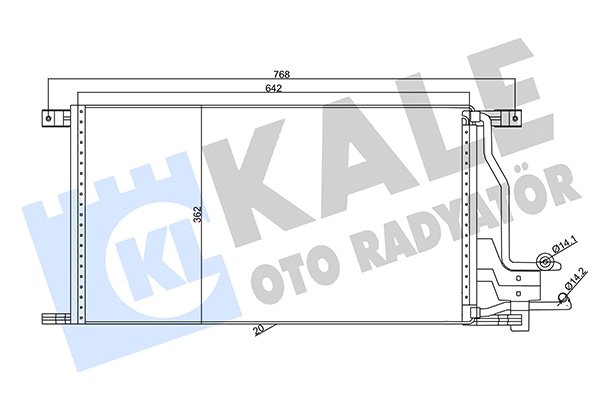 KALE OTO RADYATÖR 357390