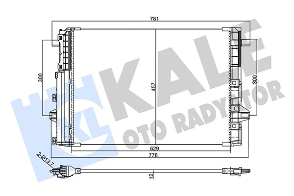 KALE OTO RADYATÖR 357725