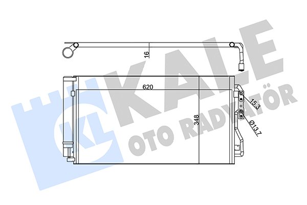 KALE OTO RADYATÖR 350530