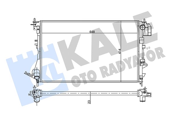 KALE OTO RADYATÖR 356910