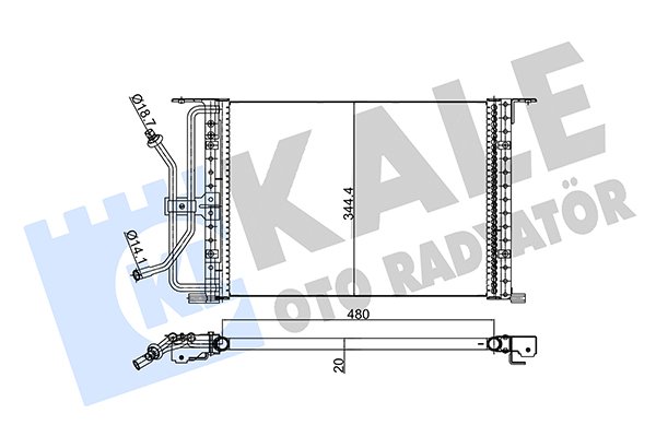 KALE OTO RADYATÖR 342875