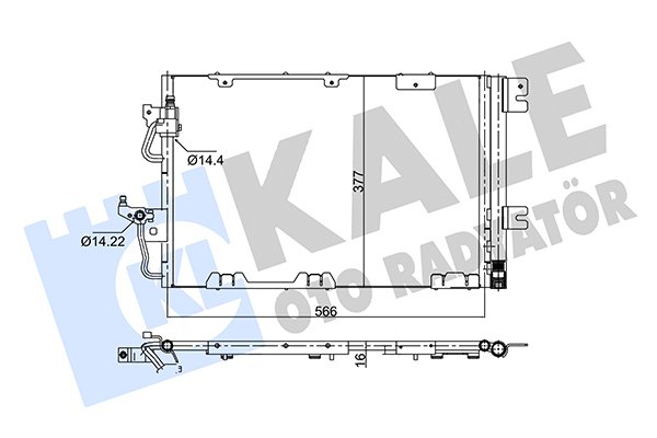 KALE OTO RADYATÖR 353065