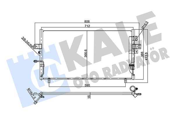 KALE OTO RADYATÖR 358035