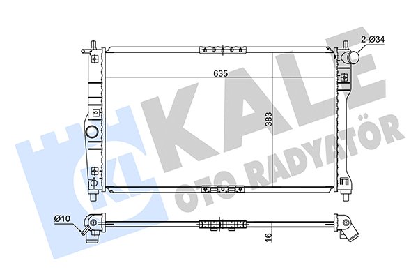 KALE OTO RADYATÖR 345895