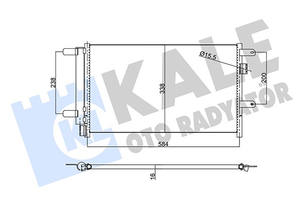 KALE OTO RADYATÖR 356165