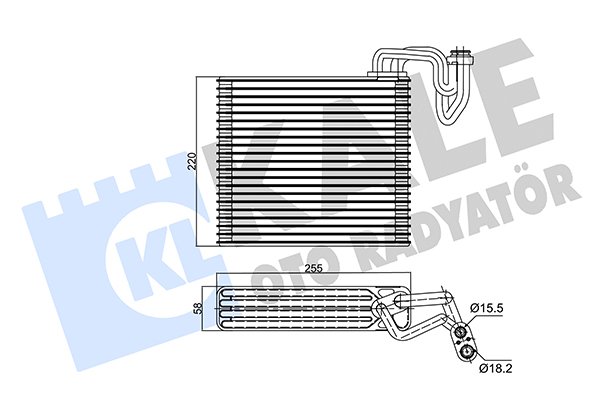 KALE OTO RADYATÖR 350020