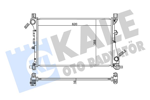 KALE OTO RADYATÖR 348440